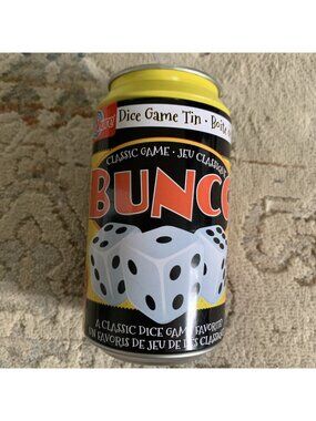 T.S Shure Bunco Dice Game Tin complete